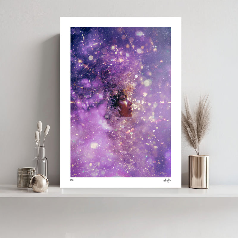 Asha - Echoes of Light Giclée Print