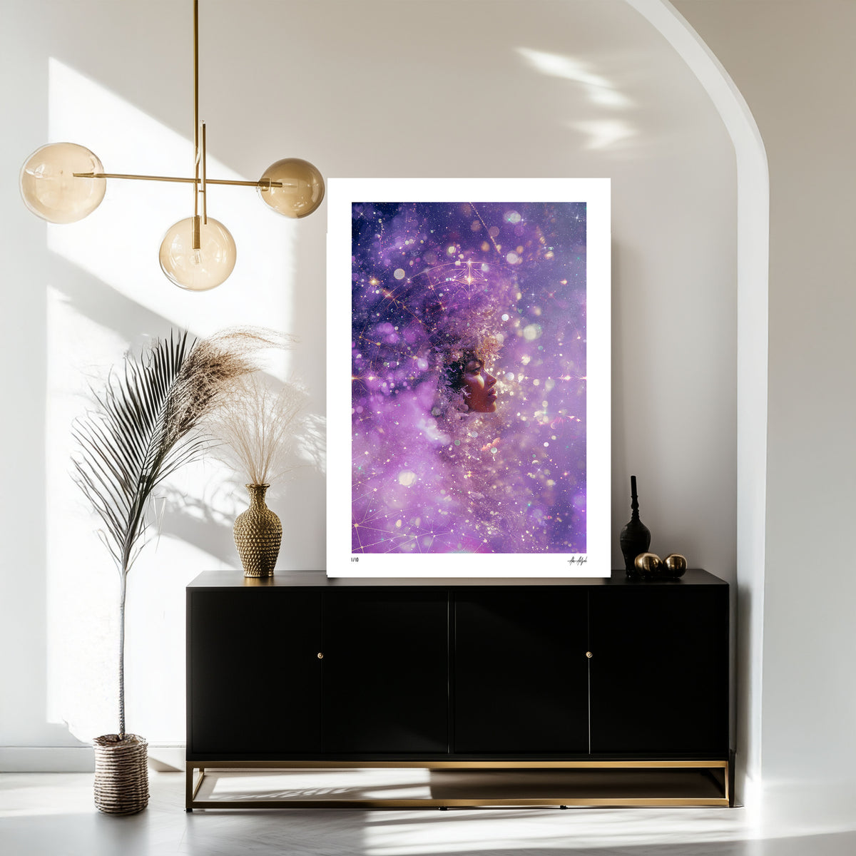 Asha - Echoes of Light Giclée Print