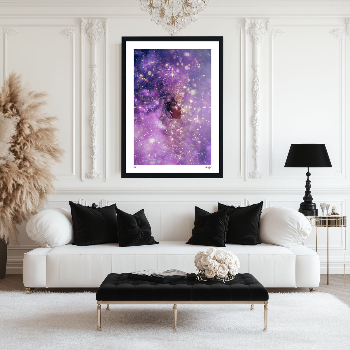 Asha - Echoes of Light Giclée Print