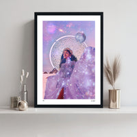 Amani of the Aurora Giclée Print