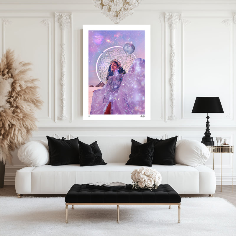 Amani of the Aurora Giclée Print