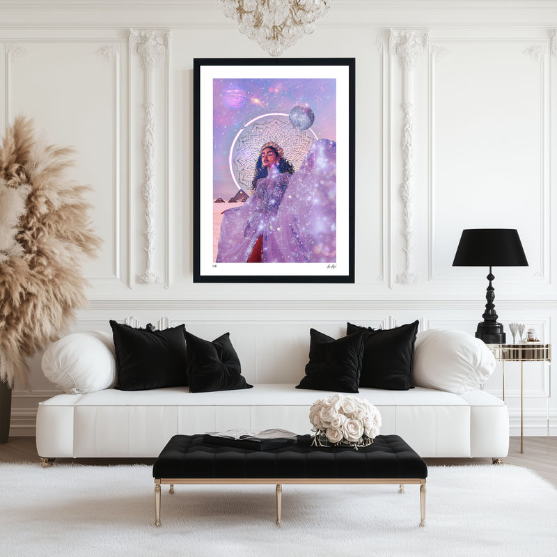 Amani of the Aurora Giclée Print