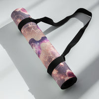 Celestial Serenity Yoga Mat - Cosmic Meditation Mat Astral Design for Spiritual Practice, Non Slip, Rubber, Pilates,  Exercise Mat, Yogis